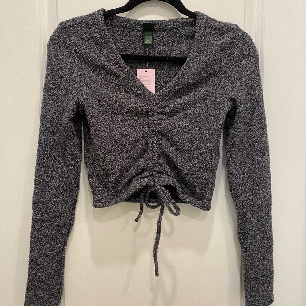 Cropped sweater
